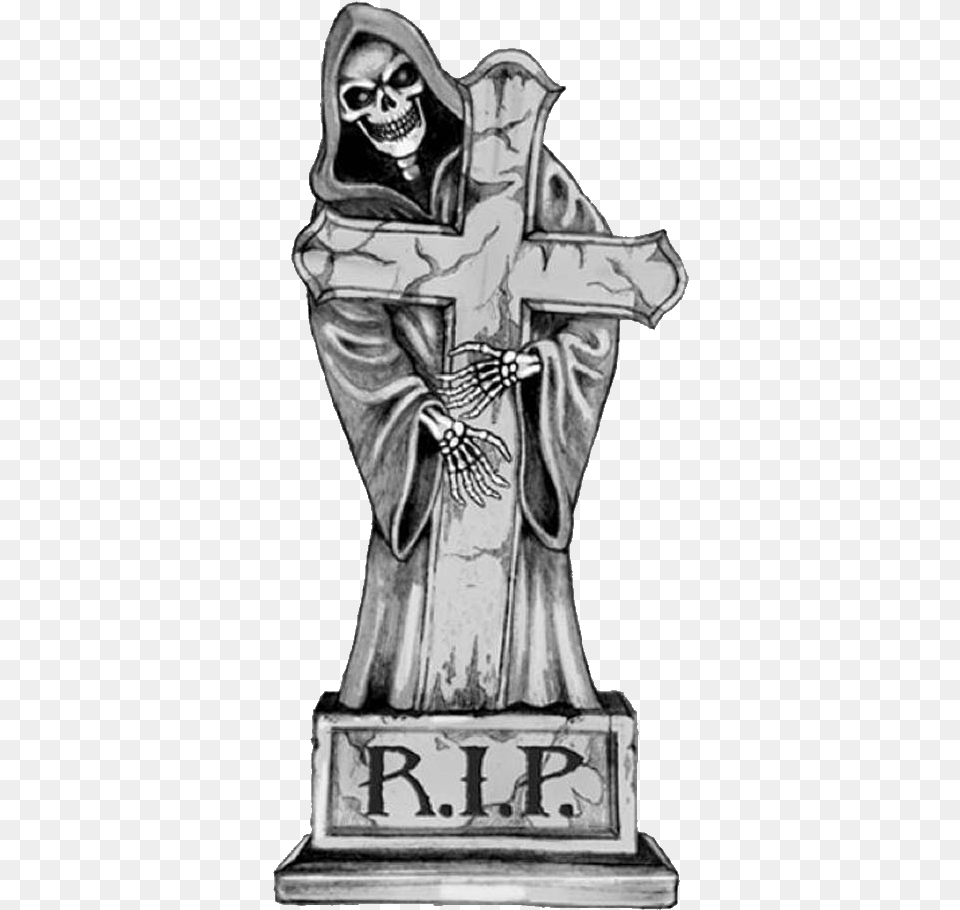 Gothic Tombstone Cartoon Rest In Peace, Symbol, Cross, Adult, Wedding Png