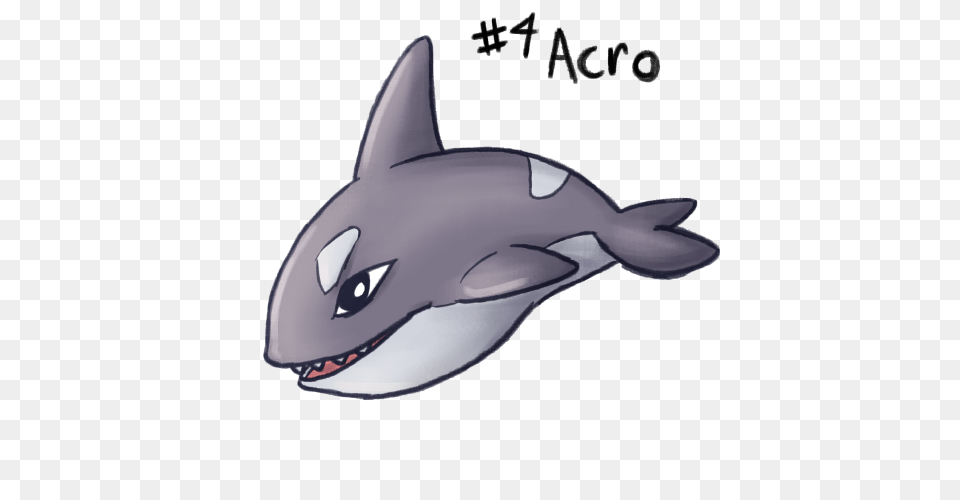 Gotta Popkas Acro Is Cute And Was Fun To Draw But Really It, Animal, Fish, Sea Life, Shark Free Png