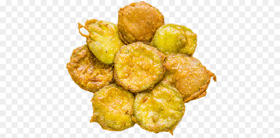 Gourd Pakora Fritters, Food, Fried Chicken Free Png