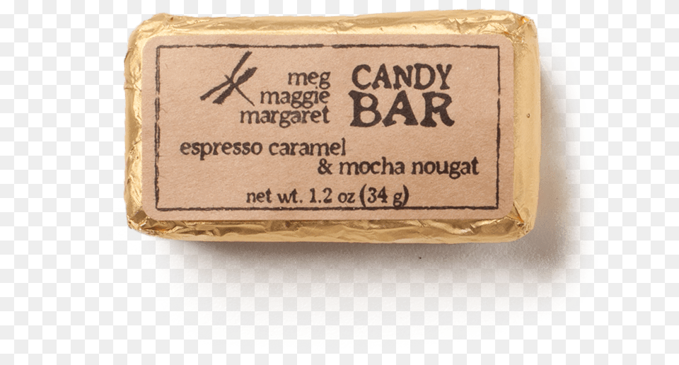 Gourmet Caramel Amp Nougat Candy Bar Label Png Image