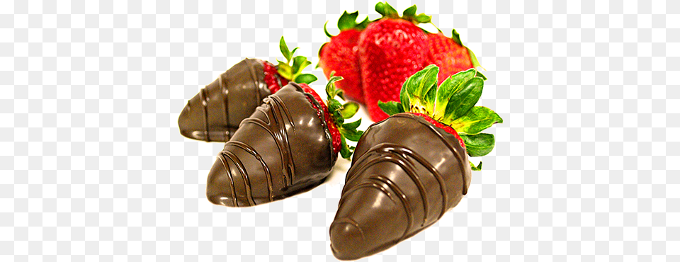 Gourmet Chocolate Covered Strawberries For Fresh Candy Chocolate Covered Strawberries Berry, Food, Fruit, Plant Free Transparent Png