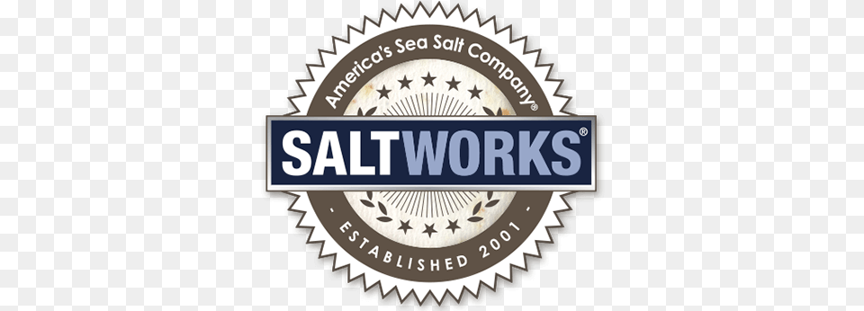 Gourmet Sea Salts And Bath Salts From Saltworks Inc Ultra Epsom 5 Lbs Premuim Salt Crystals, Badge, Logo, Symbol, Architecture Free Png Download