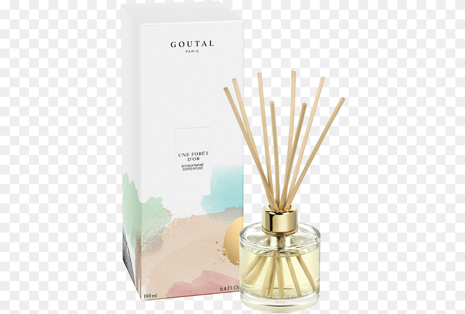 Goutal Paris Air D Hadrien Stick Diffusers, Bottle, Cosmetics, Perfume, Smoke Pipe Png