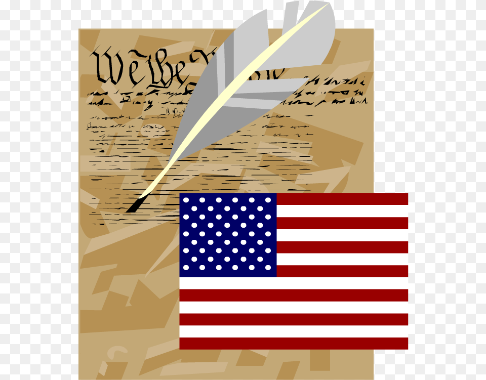 Government Clipart Constitution Usa Flag, American Flag Free Png Download
