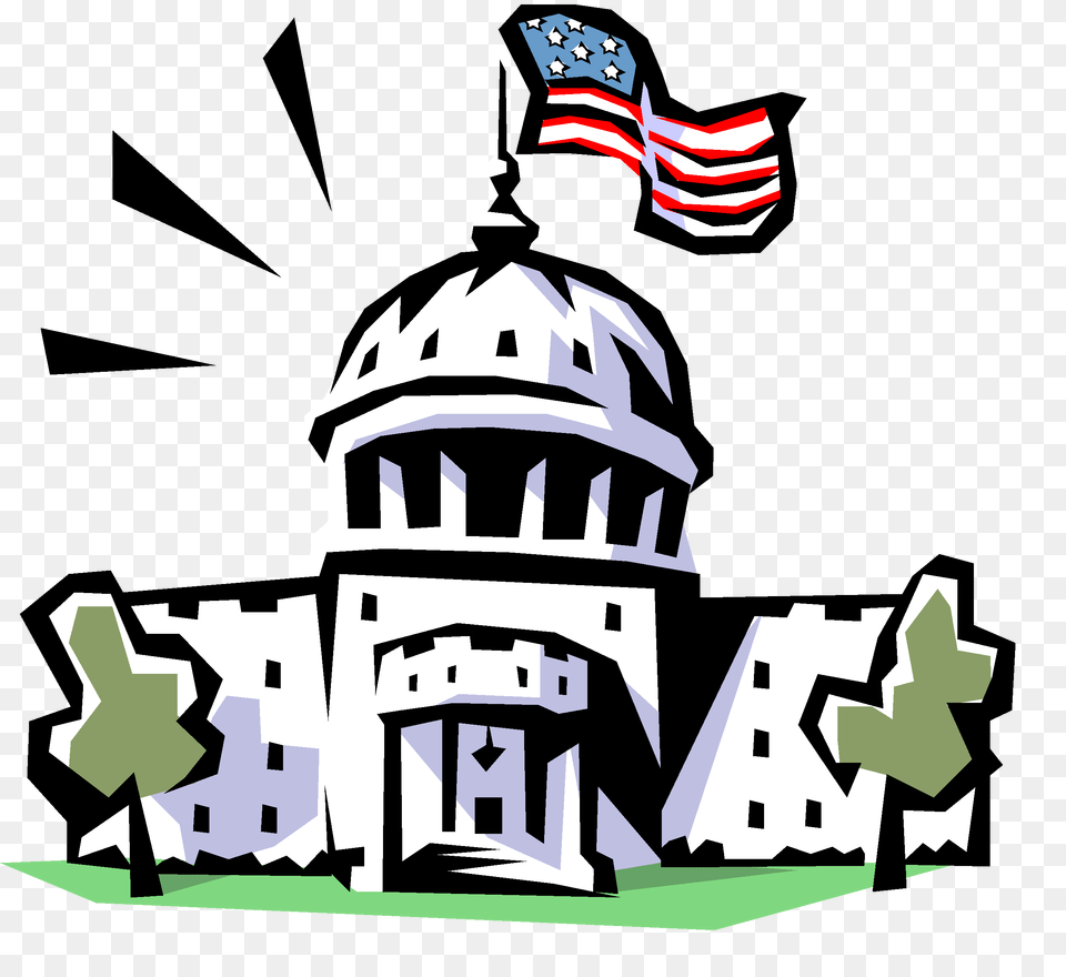 Government Tyranny Clipart, American Flag, Flag, Bulldozer, Machine Free Png Download