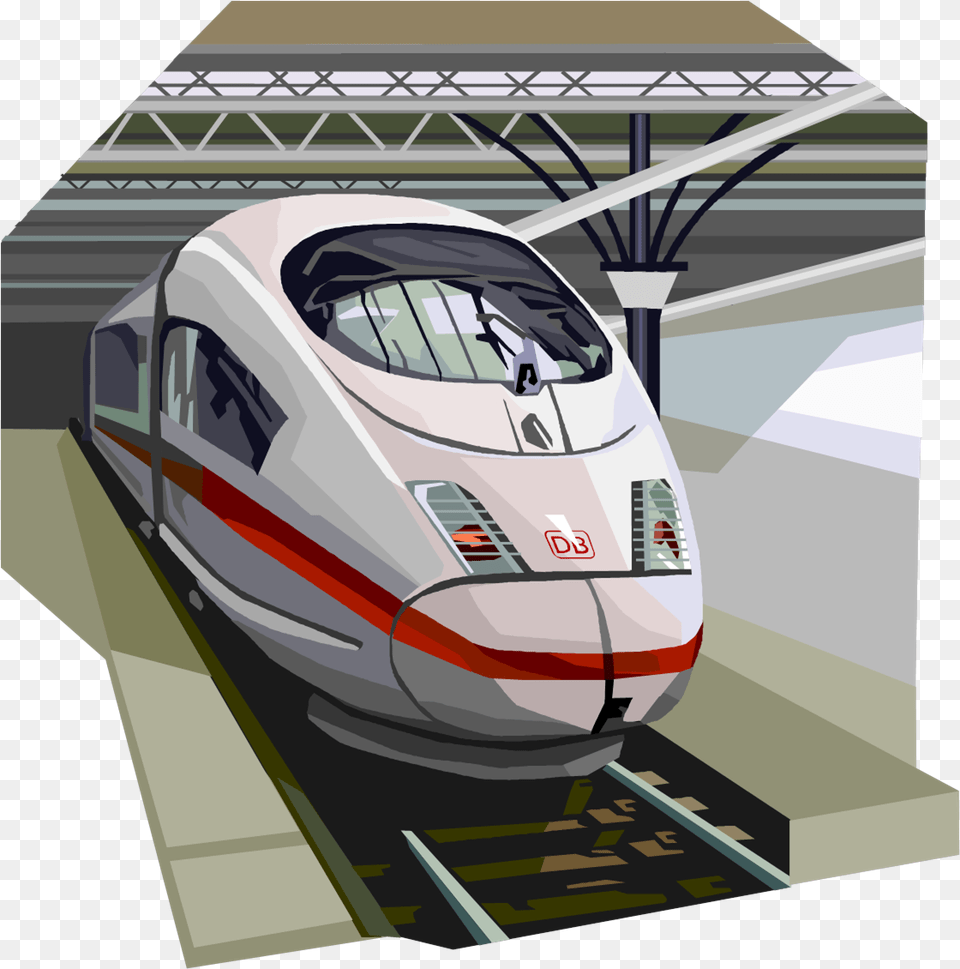 Governor Brown Panicking Over High Speed Rail Updated Station Clipart, Railway, Train, Transportation, Vehicle Free Png