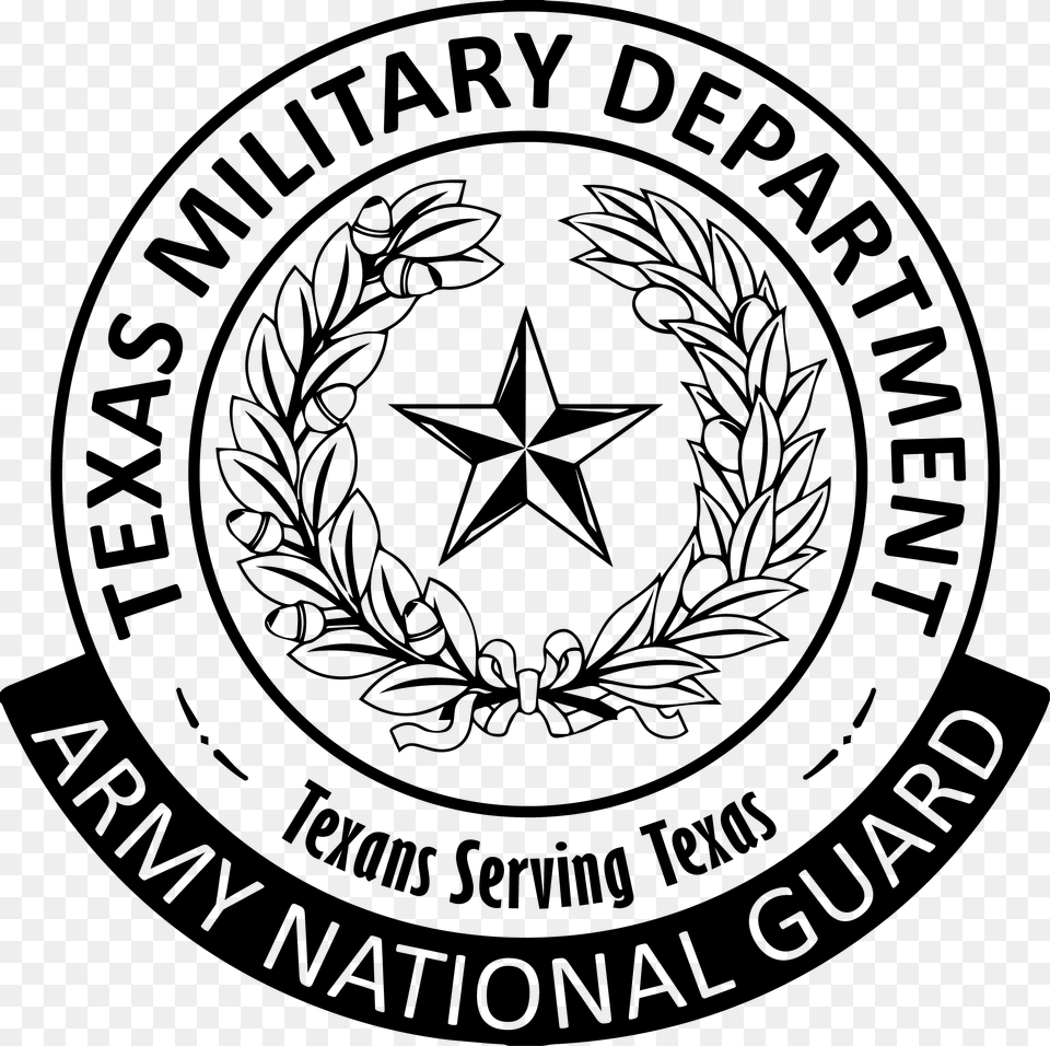 Governor Of Texas Clipart Texas Military Department Texas State Guard, Gray Free Transparent Png