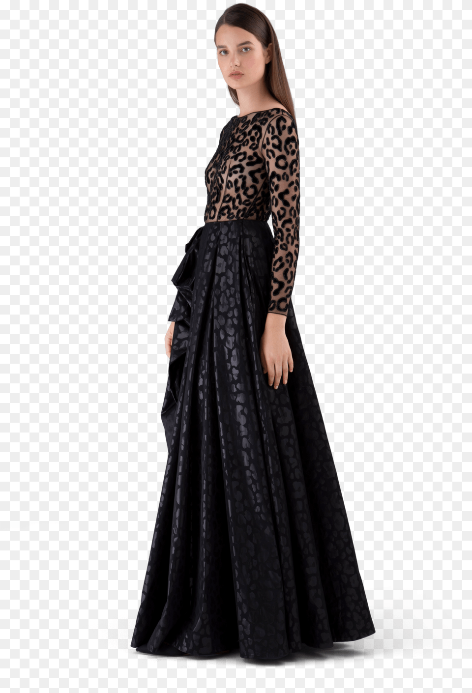 Gown, Adult, Sleeve, Person, Long Sleeve Png Image