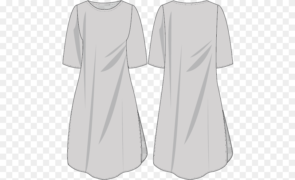 Gown, Clothing, T-shirt, Sleeve, Coat Free Png