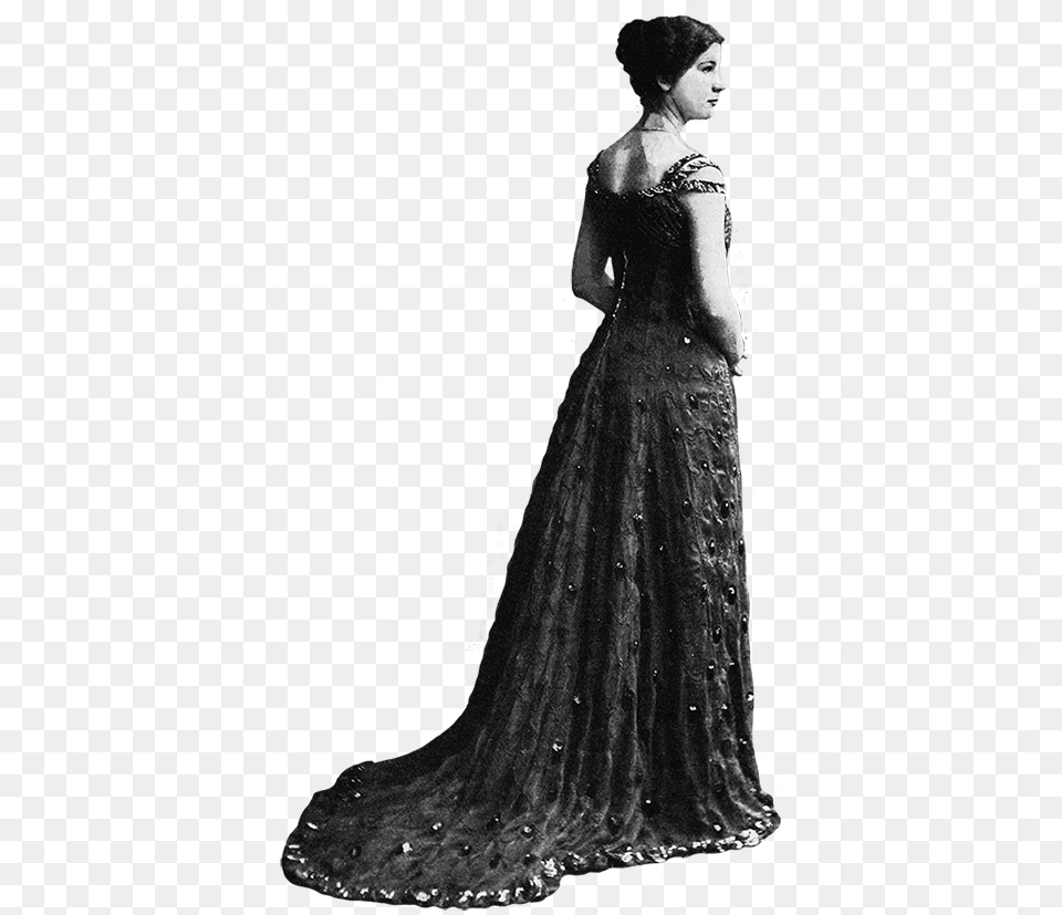 Gown Cocktail Dress Shoulder Fashion Transparent Victorian Girl, Clothing, Evening Dress, Formal Wear, Adult Png Image