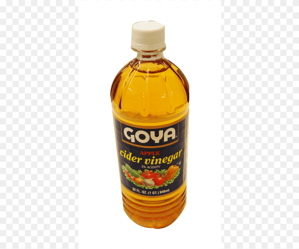 Goya Cider Vinegar 1 Pt Yellow, Cooking Oil, Food, Ketchup Png