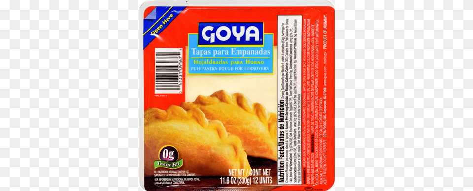 Goya Tapa Empanada Dough Shell Goya Spanish Style Yellow Rice Instant 6 Oz Box, Dessert, Food, Pastry, Cake Free Png Download