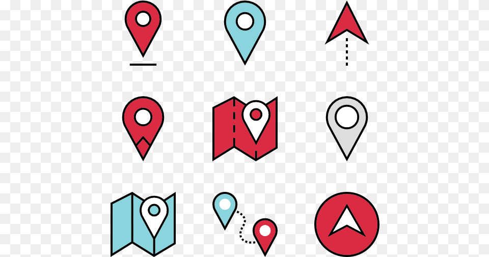 Gps And Maps Map Point, Formal Wear, Heart, Art, Paper Png Image