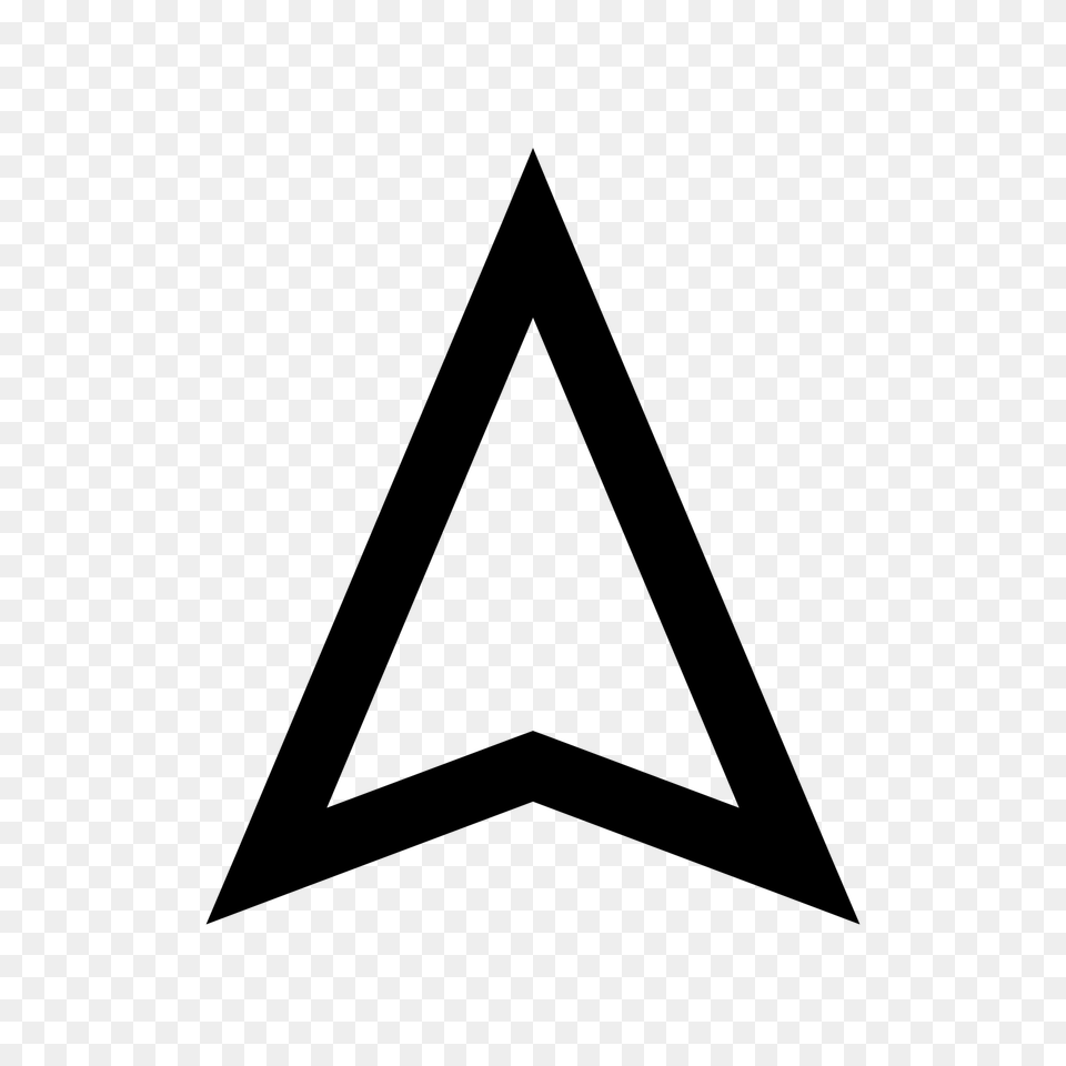 Gps Arrow, Triangle Free Transparent Png