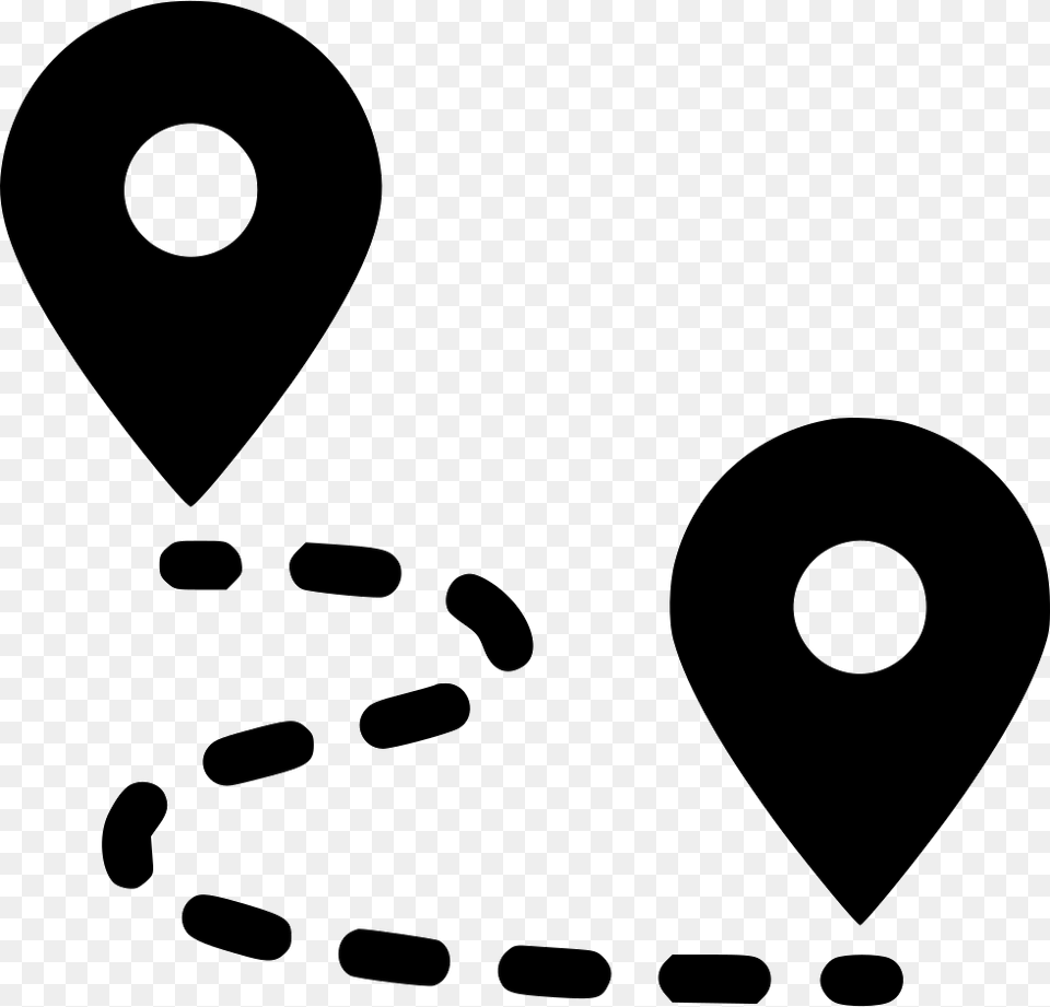 Gps Clipart Map Pin Black And White Map Clipart, Stencil Png