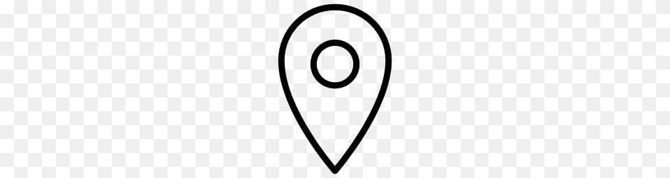 Gps Icon, Gray Free Png Download