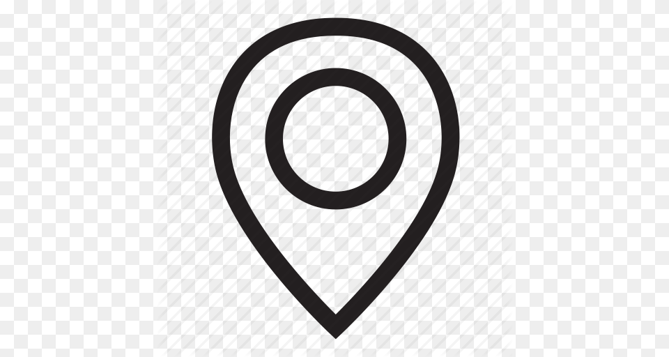 Gps Location Marker Pin Pinpoint Point Position Icon, Spiral, Gate Free Transparent Png