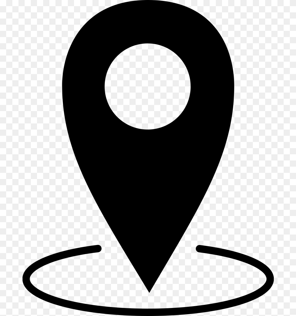 Gps Picture Vector Clipart, Gray Png