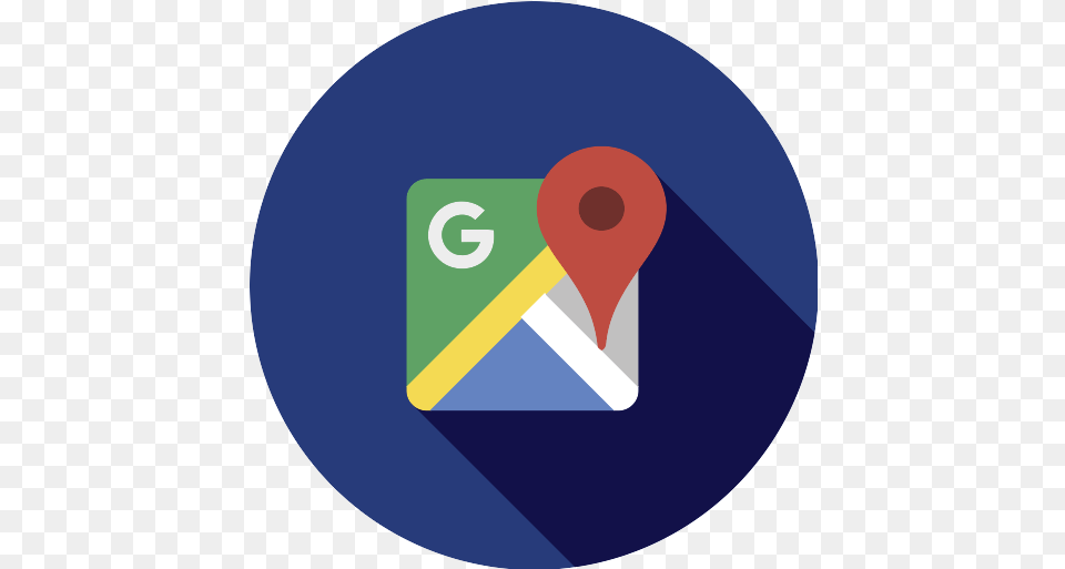 Gps Signal Vector Svg Icon Google Maps, Disk, Text Free Png Download