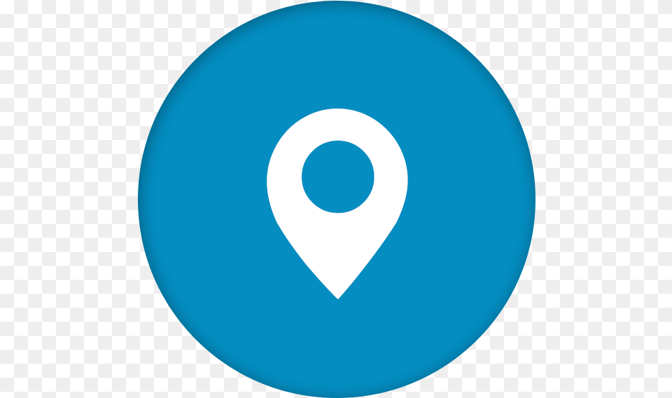 Gps Tracking Icon Circle Linkedin Icon, Disk Png