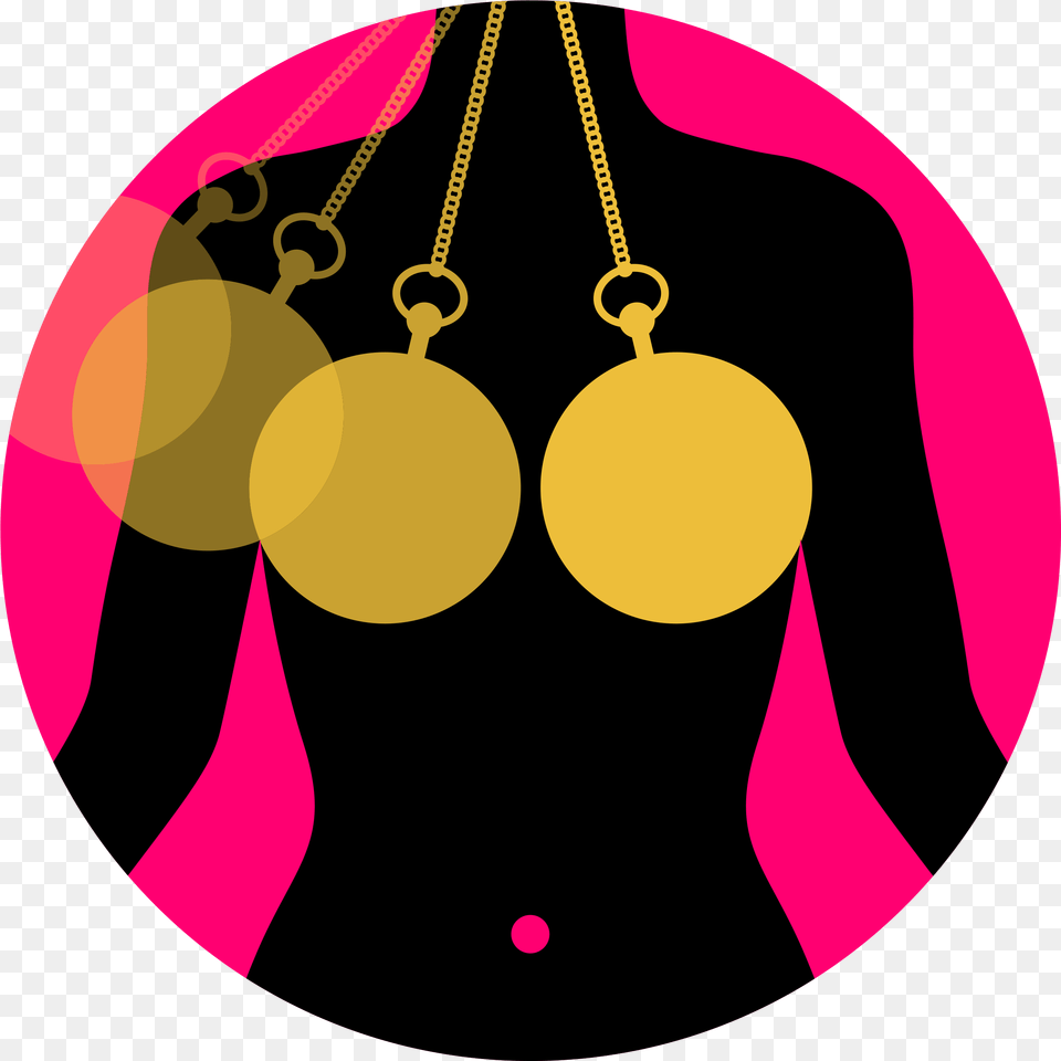 Gq Patrickgeorge Dot, Accessories, Earring, Gold, Jewelry Free Transparent Png