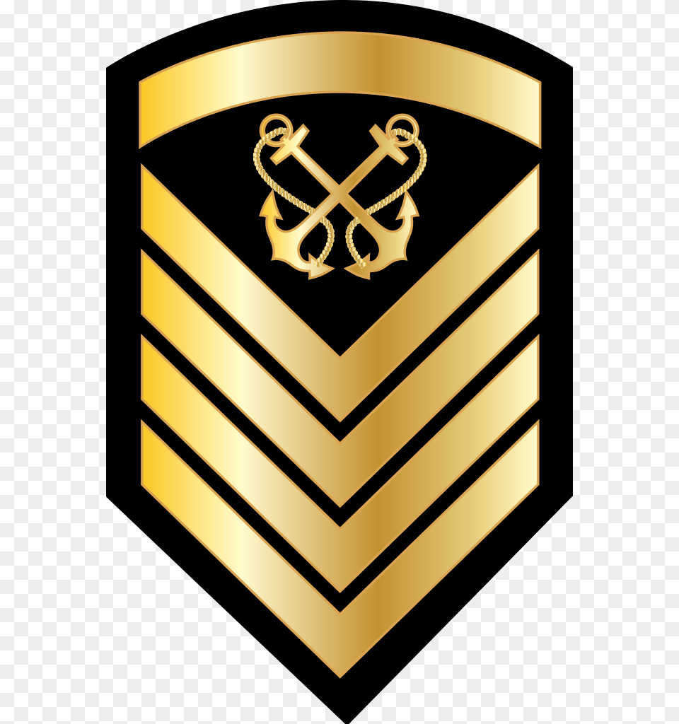 Gr Coastguard Or9 Hellenic Navy Logo, Badge, Symbol, Emblem, Gold Png