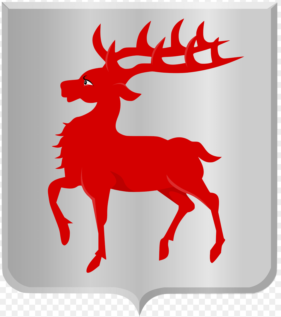 Graafschap Spiegelberg Wapen Clipart, Animal, Deer, Mammal, Wildlife Png