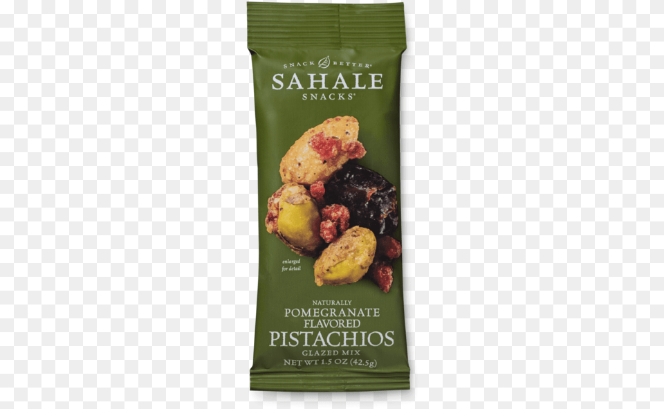 Grab Amp Go Naturally Pomegranate Flavored Pistachios Sahale Snack Pomegranate Pistachios Premium Blend, Food, Fried Chicken, Nuggets Png Image