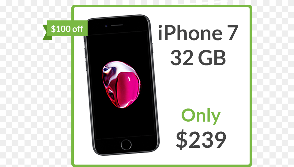 Grab An Iphone 7 32 Gb For Only 239 Iphone, Electronics, Mobile Phone, Phone, Computer Hardware Free Png Download