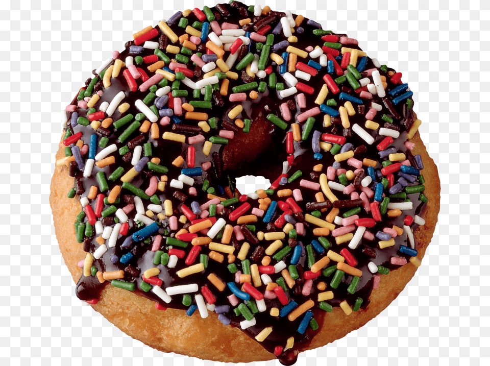Grab And Download Donut Doughnut, Food, Sweets, Sprinkles, Pizza Png Image