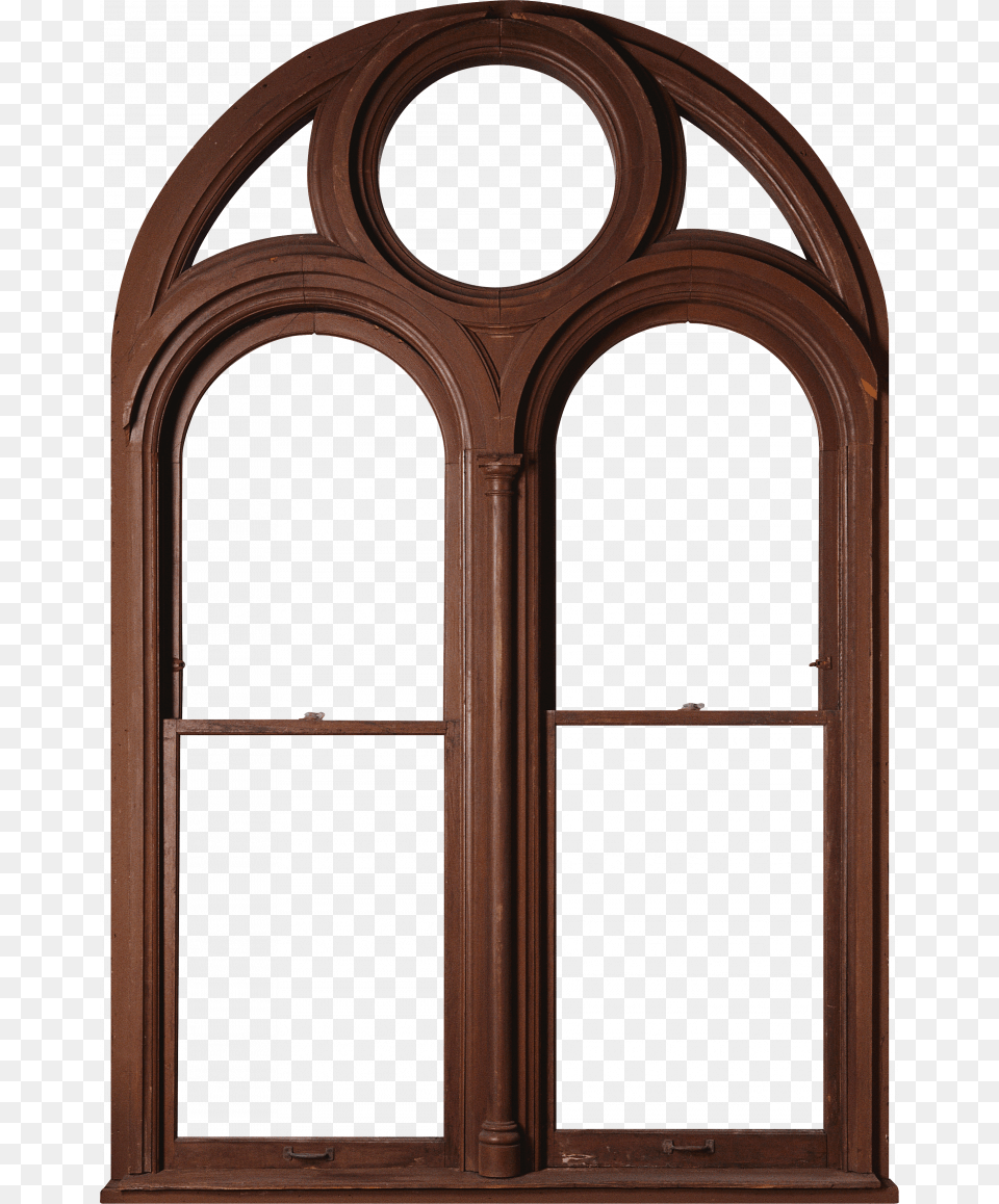 Grab And Window Clipart Wood Window Frame Design, French Window, Door Free Png Download