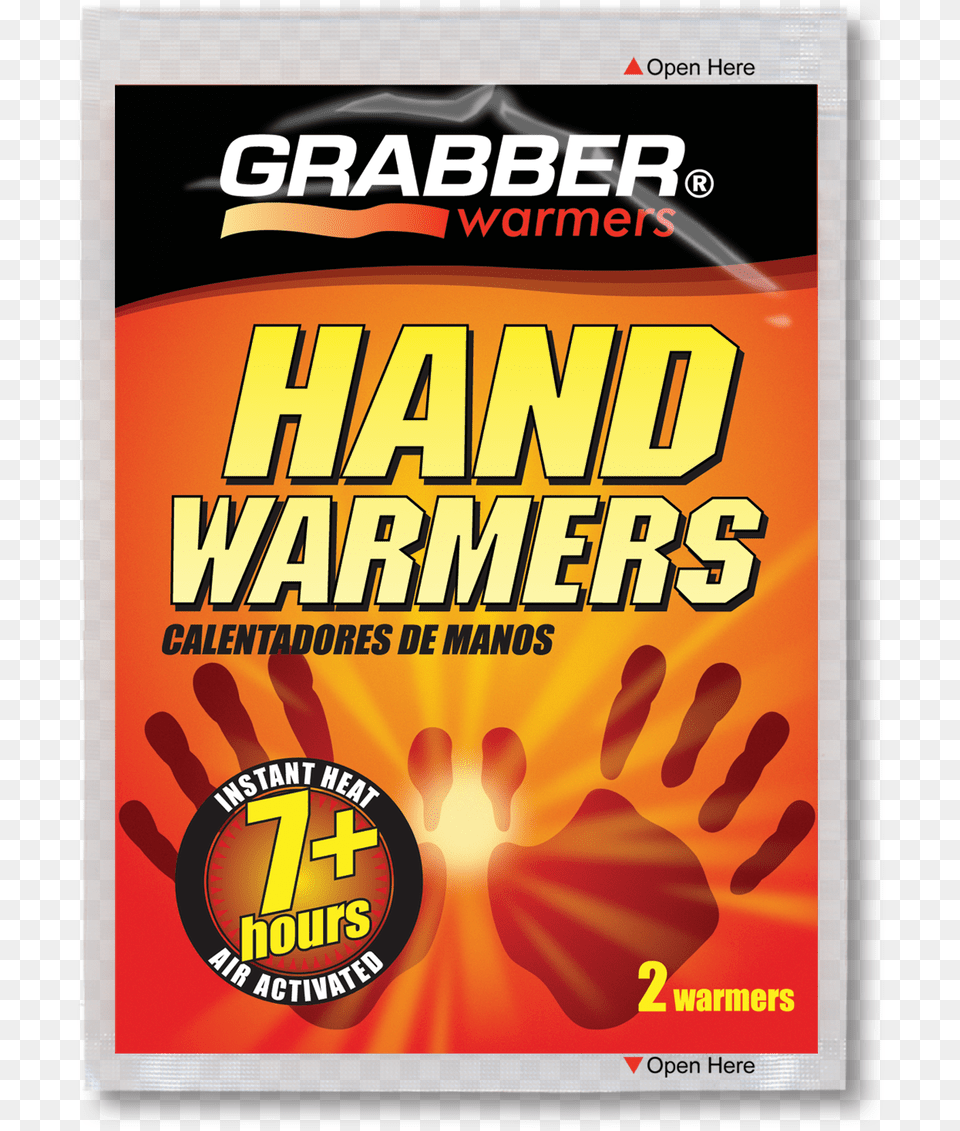 Grabber Hand Warmers Hwesusa Grabber Warmers Hwpp10 Jumbo Value Package 40 Ct, Advertisement, Book, Poster, Publication Png