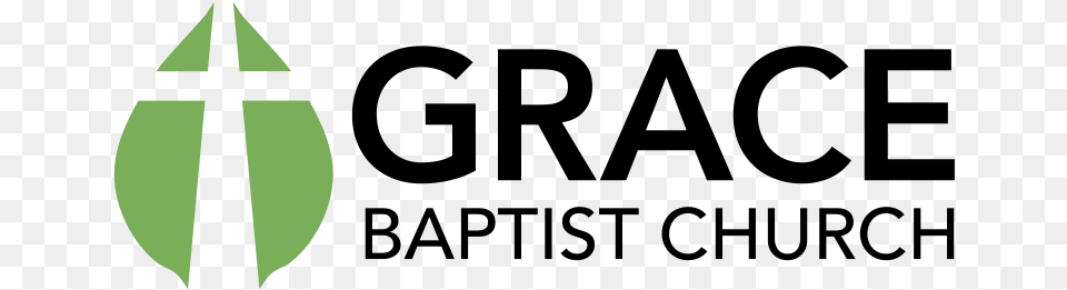 Grace Logo Grace Baptist Church Logo, Weapon, Cross, Symbol Free Png Download