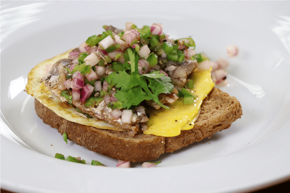 Grace Pick Up Sardines And Eggs On Toast Egg, Food, Food Presentation, Sandwich, Bread Free Transparent Png