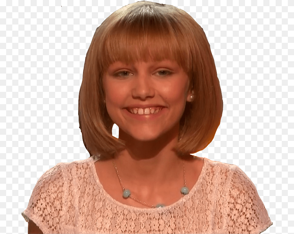 Grace Vanderwaal Bob Cut, Accessories, Smile, Person, Necklace Free Transparent Png