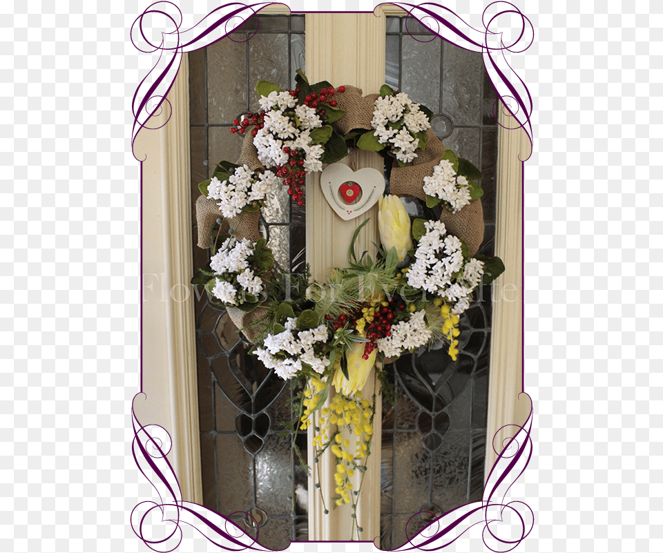 Grace Wreath Flowers For Ever After Artificial Wedding Bouquet, Flower, Flower Arrangement, Plant, Flower Bouquet Png
