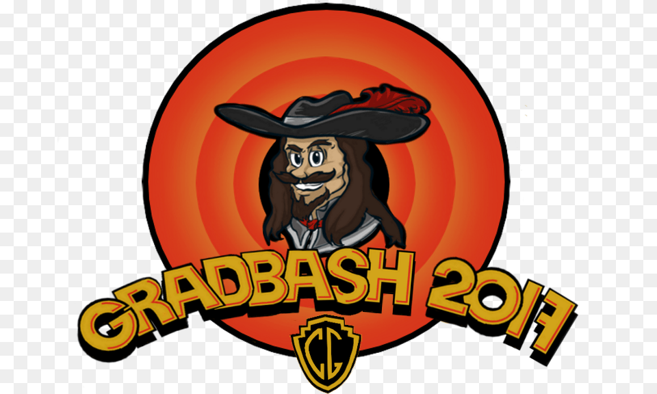 Grad Bash Important Information Cavsconnect, Clothing, Hat, Logo, Person Free Png
