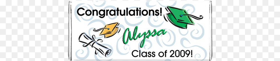Grad Cap Diploma Swirls Alyssa Calligraphy, Text, Logo, Dynamite, Weapon Free Png