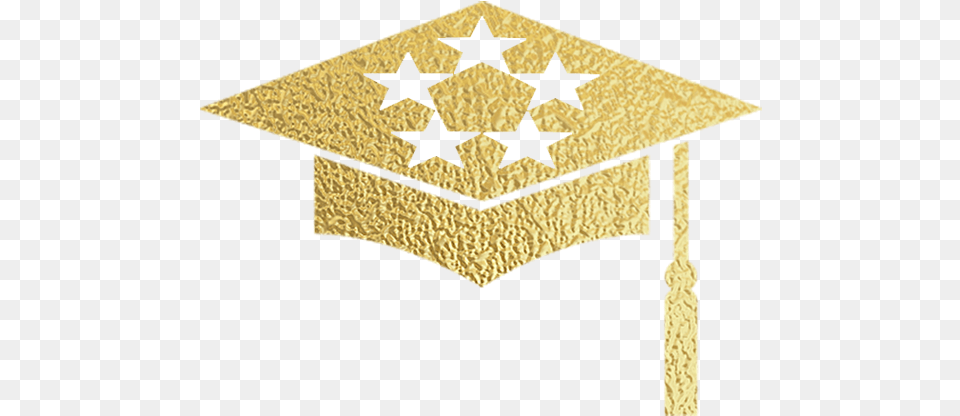Grad Cap Gold Square, Graduation, People, Person, Symbol Free Transparent Png