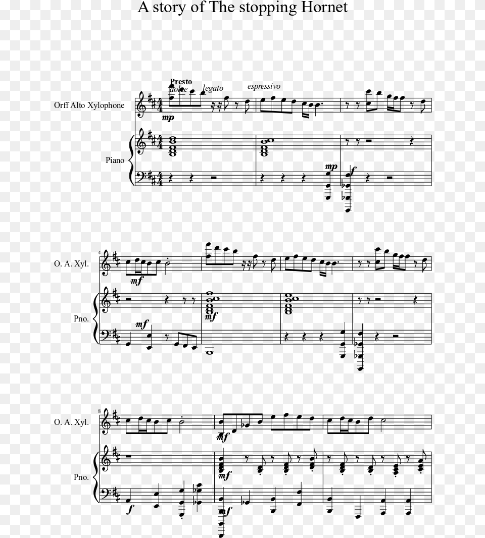 Grade 4 Sight Reading Piano, Gray Png Image