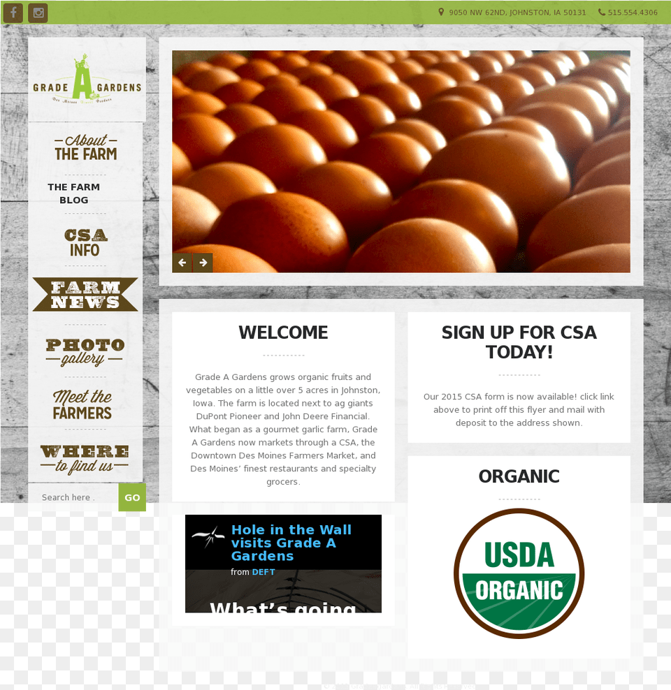 Grade A Gardens Competitors Revenue And Employees Usda Organic, Advertisement, Poster, Food Free Png Download