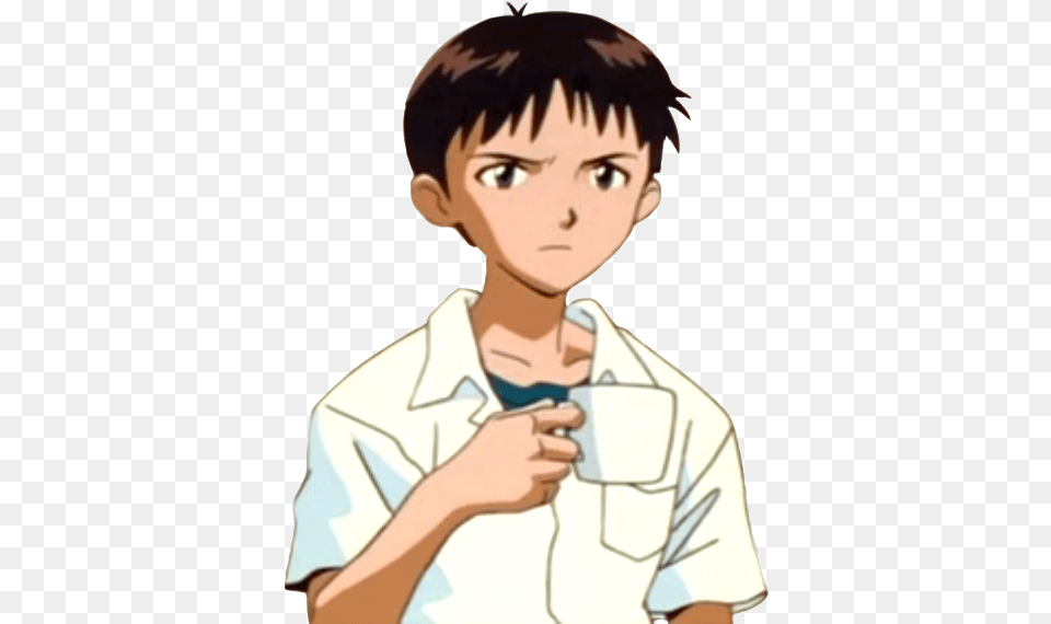 Gradeaundera A Friend Of Keemstar Often Participating Shinji Neon Genesis Transparent, Person, Boy, Child, Male Png