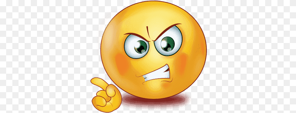 Gradient Angry Emoji Picture Mart Angry Emoji, Citrus Fruit, Food, Fruit, Orange Free Png Download