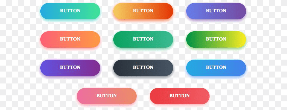 Gradient Button Transparent Image Gradient Button, Text Free Png Download