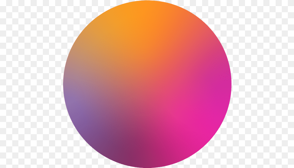 Gradient Circle Orange Purple Red Orange Gradient Circle, Sphere, Disk Png Image