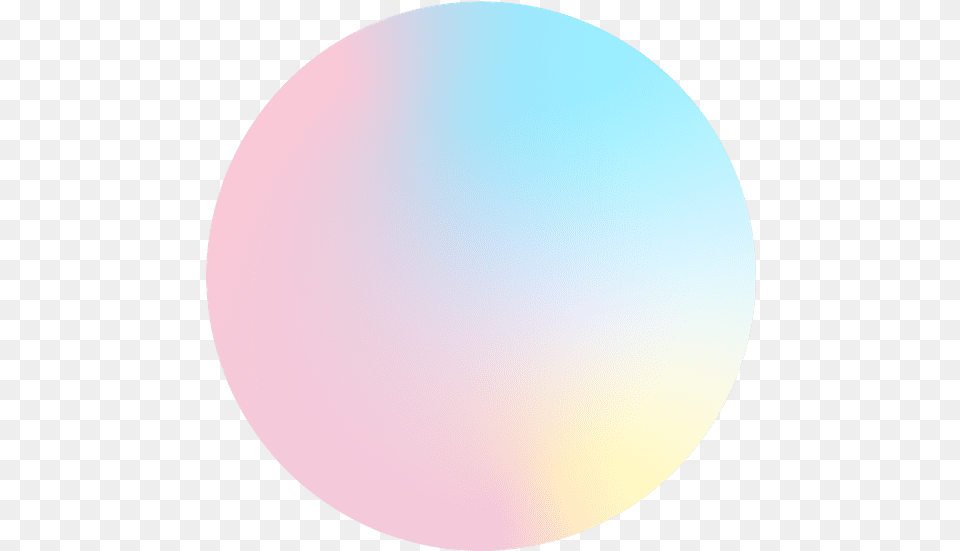 Gradient Circle Pastels Circle, Sphere, Astronomy, Moon, Nature Free Png