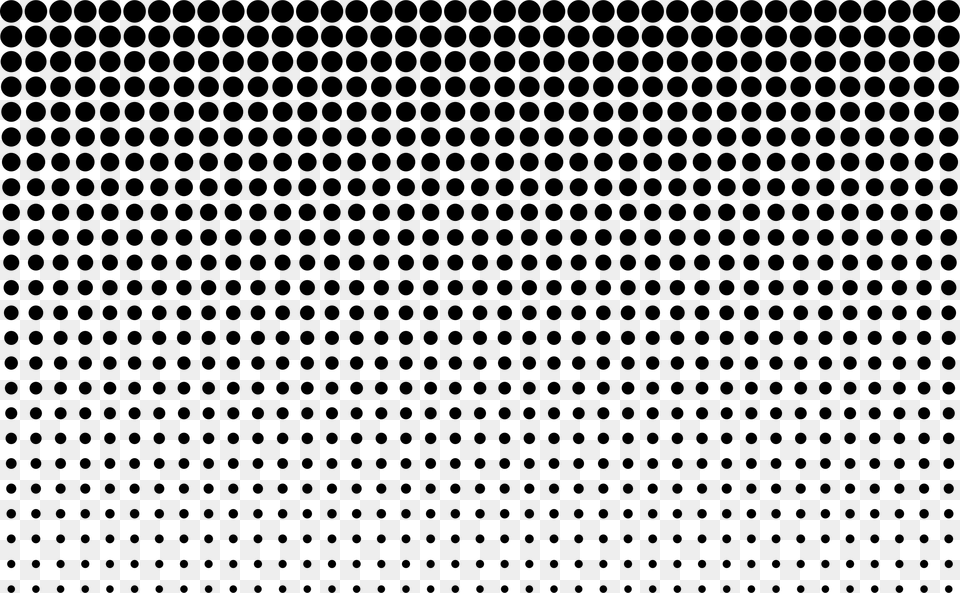 Gradient Dot Pattern, Gray Png