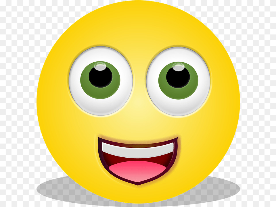Gradient Emoji Transparent Background Mart Emoji Happy Surprised Face, Disk Png