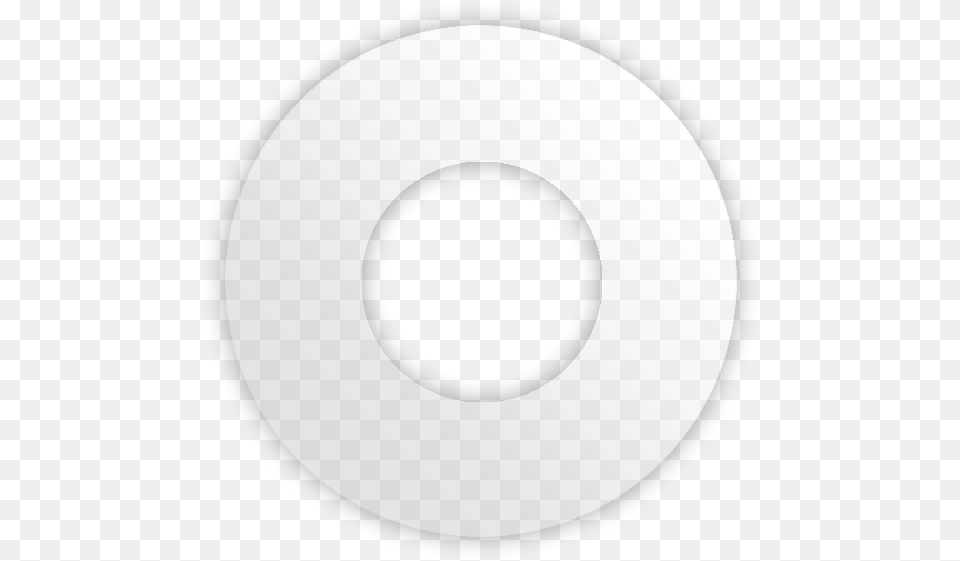 Gradient Ring White Thick Circle, Disk Free Png