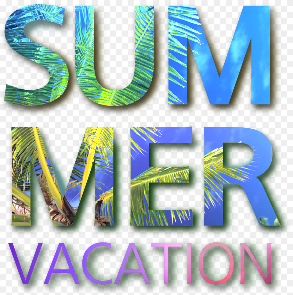 Gradient Summer Word Art Summer, Architecture, Building, Hotel Png Image